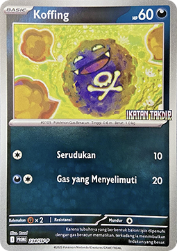 Koffing - Scarlet & Violet Indonesian Promos #234