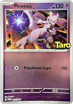 Mewtwo - Scarlet & Violet Indonesian Promos #283