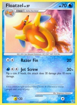 Floatzel Lv.27 Supreme Victors #58/147