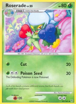 Roserade Lv.25 Supreme Victors #81/147