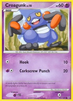 Croagunk Lv.10 Supreme Victors #101/147