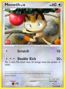 Meowth Lv.18 Supreme Victors #114/147