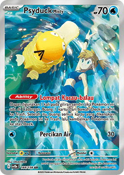 Misty's Psyduck Presence of Champions #144