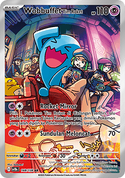 Team Rocket's Wobbuffet Presence of Champions #148