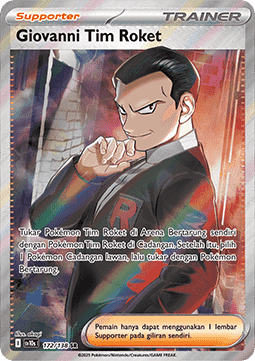 Team Rocket's Giovanni Presence of Champions #172