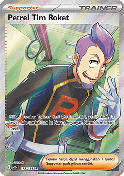 Team Rocket's Petrel Presence of Champions #173