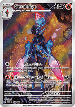 Ceruledge - Stellar Lightning #188