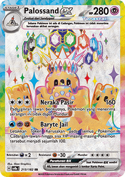 Palossand ex - Stellar Lightning #213