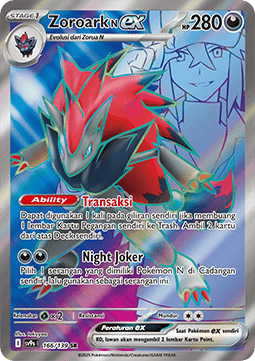 N's Zoroark ex Bonds of Destiny #166