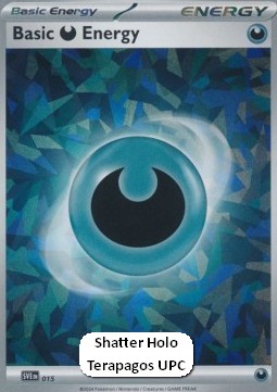 Basic Darkness Energy Scarlet &amp; Violet Energies #015