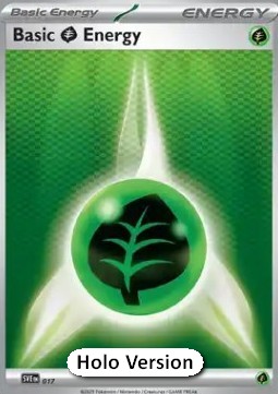 Basic Grass Energy Scarlet &amp; Violet Energies #017