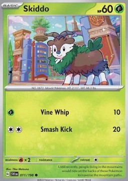 Skiddo - Scarlet & Violet #011