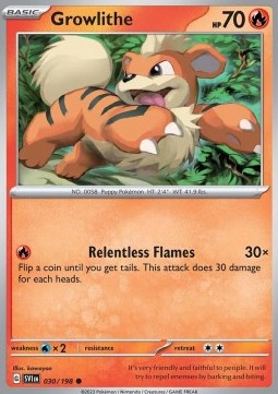 Growlithe - Scarlet & Violet #030