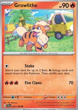 Growlithe - Scarlet & Violet #031