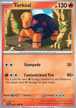 Torkoal - Scarlet & Violet #035