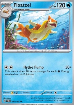 Floatzel - Scarlet & Violet #047