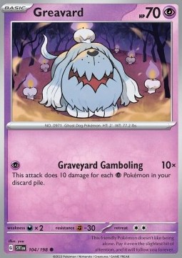 Greavard - Scarlet & Violet #104
