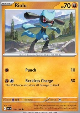 Riolu - Scarlet & Violet #113