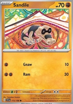 Sandile - Scarlet & Violet #115