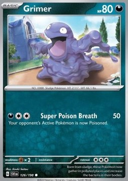 Grimer - Scarlet & Violet #126