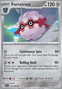 Forretress - Scarlet & Violet #139