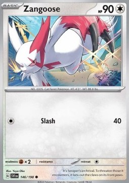 Zangoose - Scarlet & Violet #146