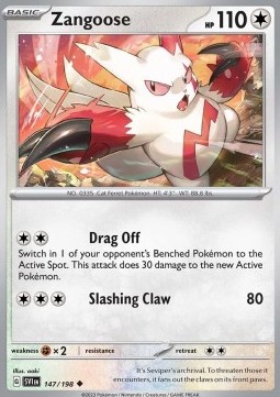 Zangoose - Scarlet & Violet #147