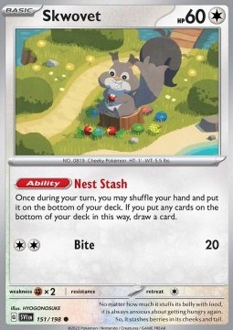 Skwovet - Scarlet & Violet #151