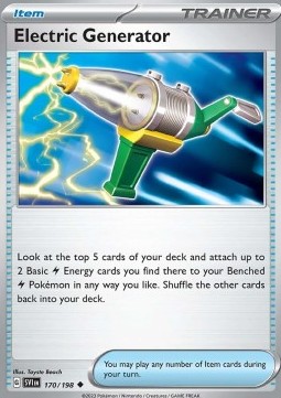 Electric Generator Scarlet & Violet #170