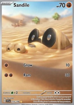 Sandile - Scarlet & Violet #216