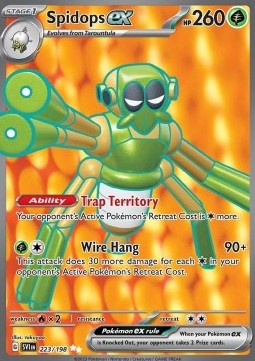 Spidops ex - Scarlet & Violet #223