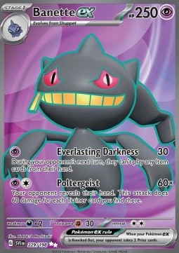 Banette ex - Scarlet & Violet #229