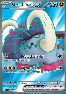 Great Tusk ex Scarlet &amp; Violet #230