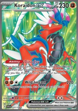 Koraidon ex - Scarlet & Violet #231