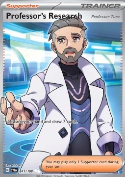 Professor's Research - Professor Turo Scarlet &amp; Violet #241