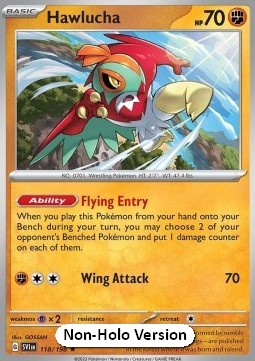 Hawlucha - Scarlet & Violet #118