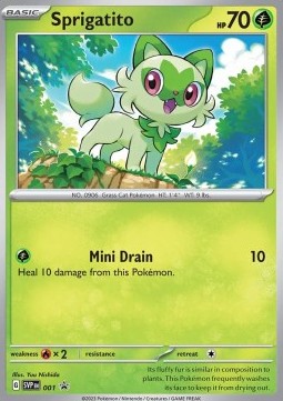 Sprigatito SV Black Star Promos #001/248