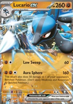 Lucario ex - SV Black Star Promos #017/248