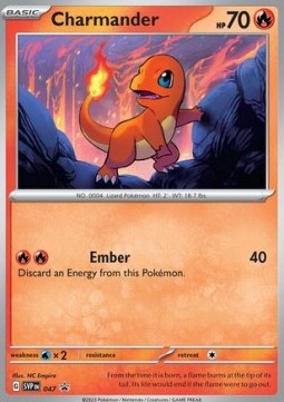 Charmander - SV Black Star Promos #047/248