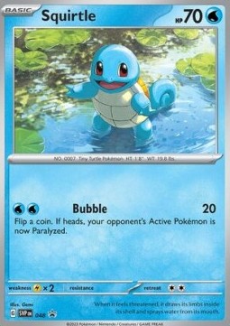 Squirtle - SV Black Star Promos #048/248