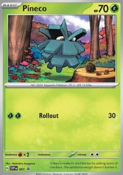 Pineco - SV Black Star Promos #061/248