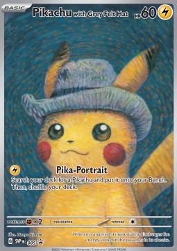 Pikachu with Grey Felt Hat SV Black Star Promos #085/248