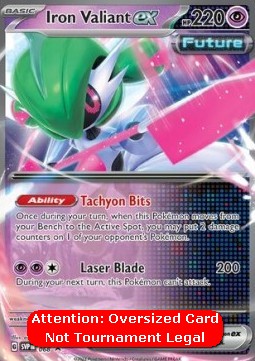 Iron Valiant ex SV Black Star Promos #068/248