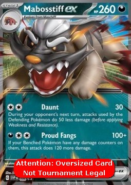 Mabosstiff ex - SV Black Star Promos #086/248