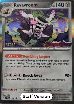 Revavroom - SV Black Star Promos #008/248
