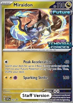 Miraidon - SV Black Star Promos #092/248