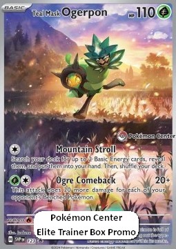 Teal Mask Ogerpon SV Black Star Promos #123/248