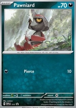Pawniard - SV Black Star Promos #111/248