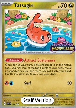 Tatsugiri - SV Black Star Promos #118/248