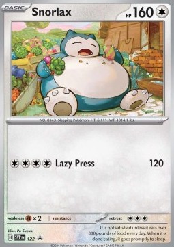 Snorlax - SV Black Star Promos #122/248